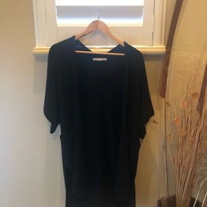Lauren Manoogian Black open sweater/shrug